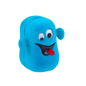 18720 pliš figura duhec za prstan, uhane, obesek (65 x 64 x 40 mm)