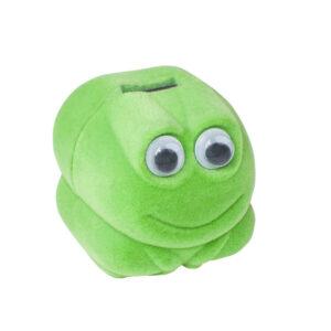 18723 pliš figurica žaba za prstan, uhane (40 x 38 x 36 mm)