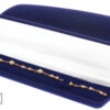 18331 žametna embalaža za zapestnico (244 x 57 x 30 mm)
