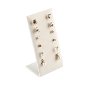 214110 podstavek za uhane  v imitaciji usnja (50 x 40 x 95 mm)