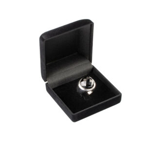 18307 pliš embalaža za prstan (75 x 75 x 40 mm)